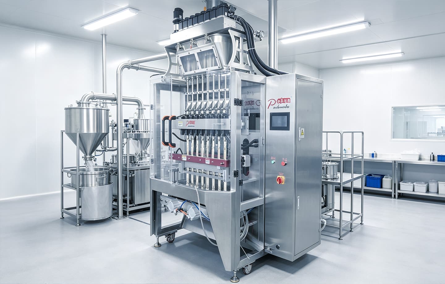 Liquid supplement filling line