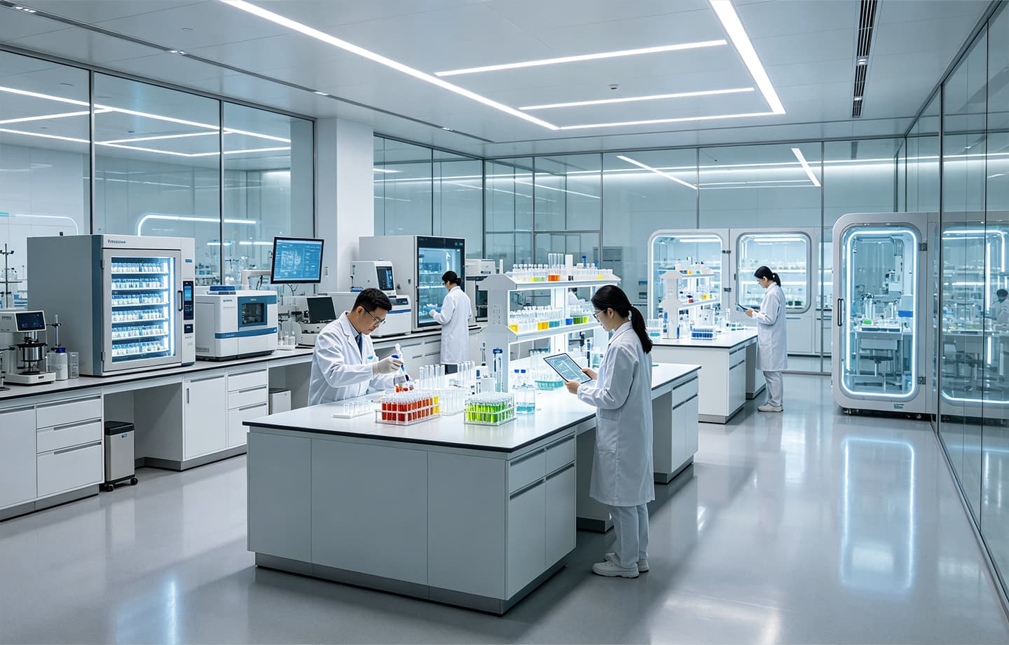 Research and development laboratory supporting Bodakang Bio supplement projects