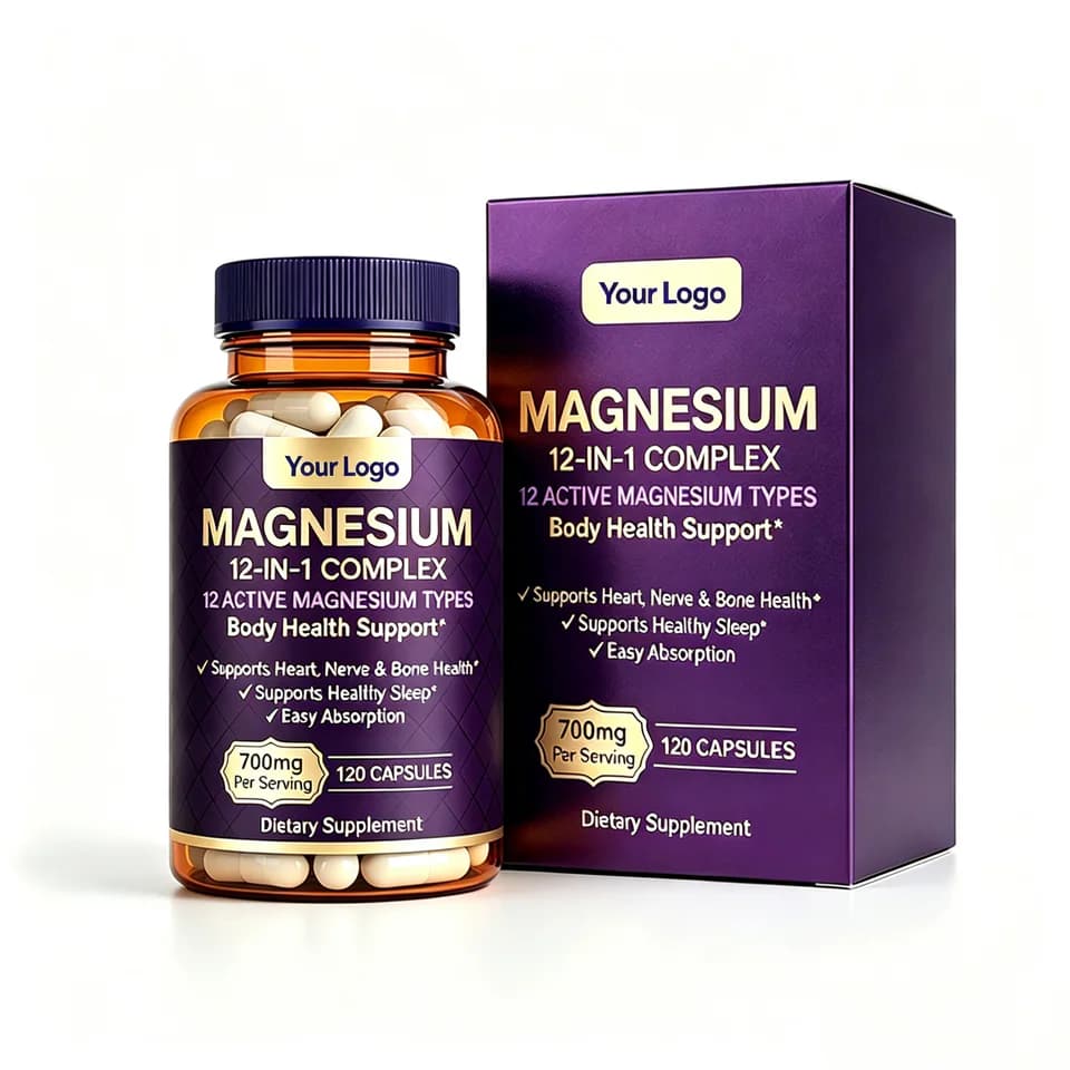Bottle & Carton Packaging option for private label supplement projects