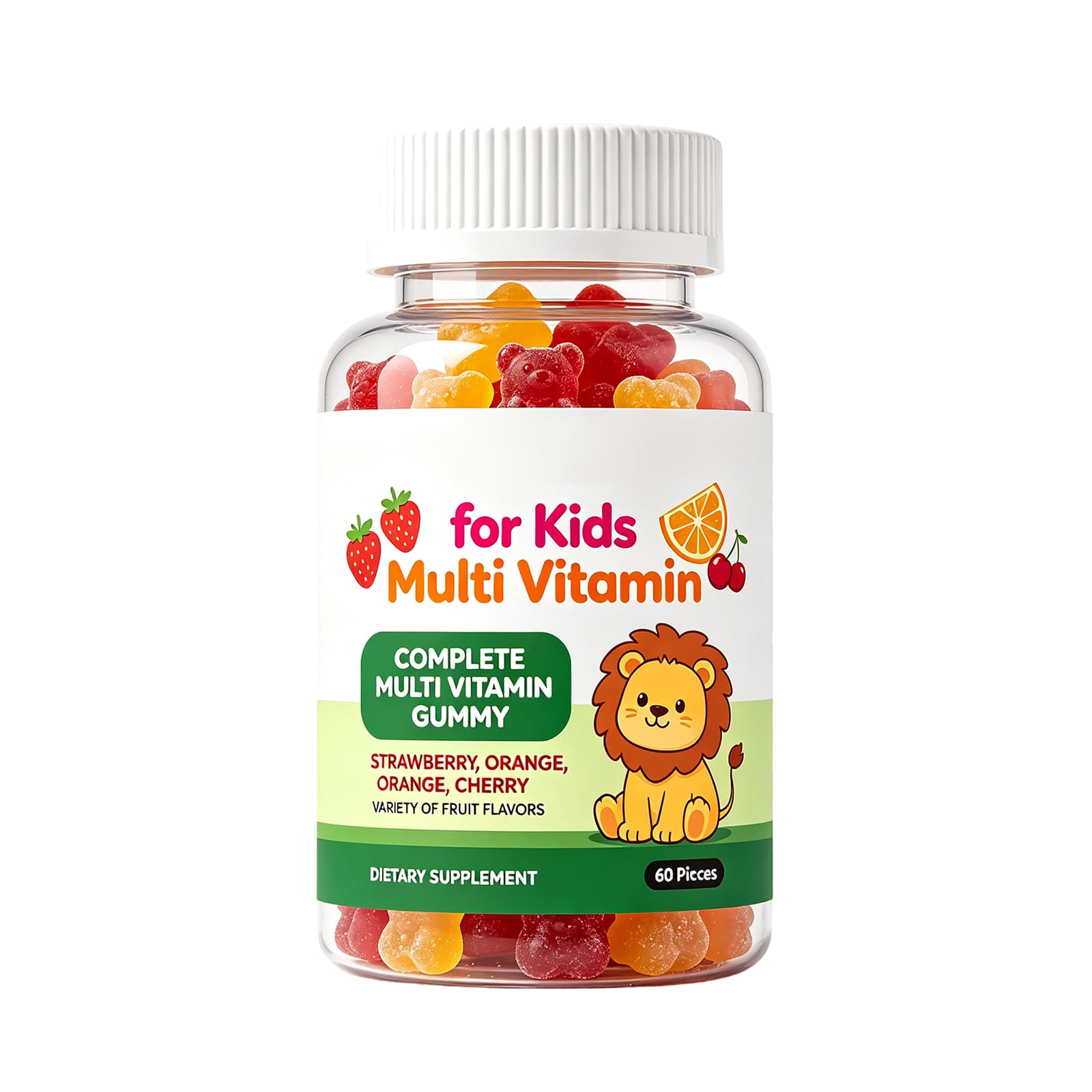 Children's Nutrition Supplements supplement product presentation