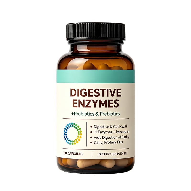Digestive Wellness Supplements private label product presentation