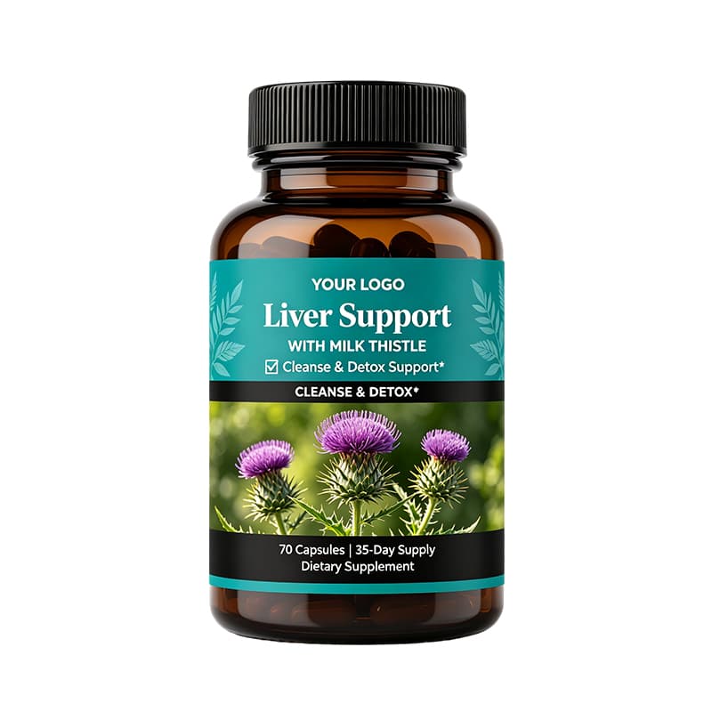 Herbal Capsules supplement product presentation