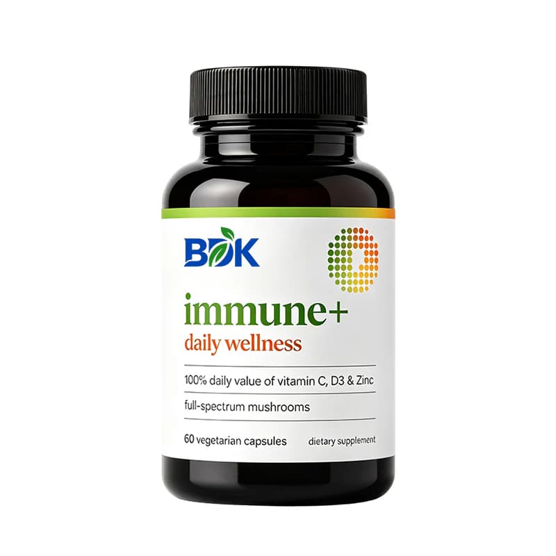 Immune Wellness Capsules supplement product presentation