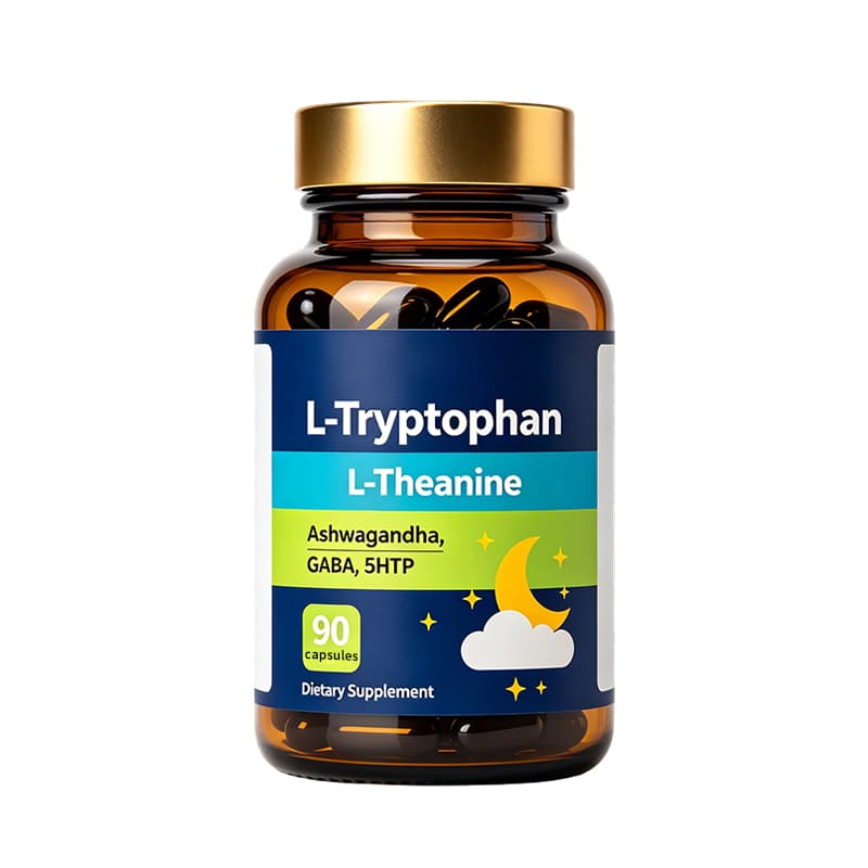Sleep Support Supplements private label product presentation