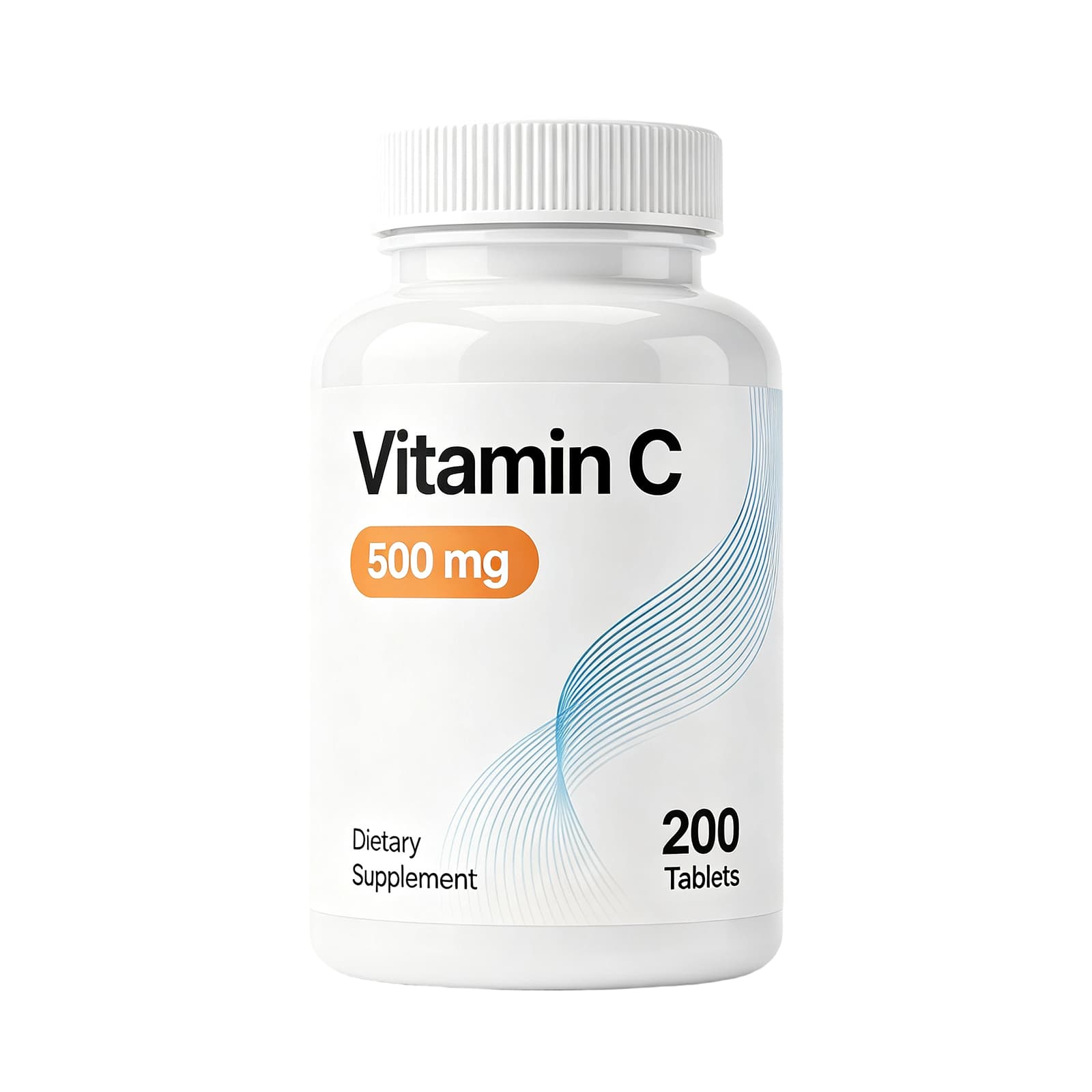 Vitamin C Tablets supplement product presentation