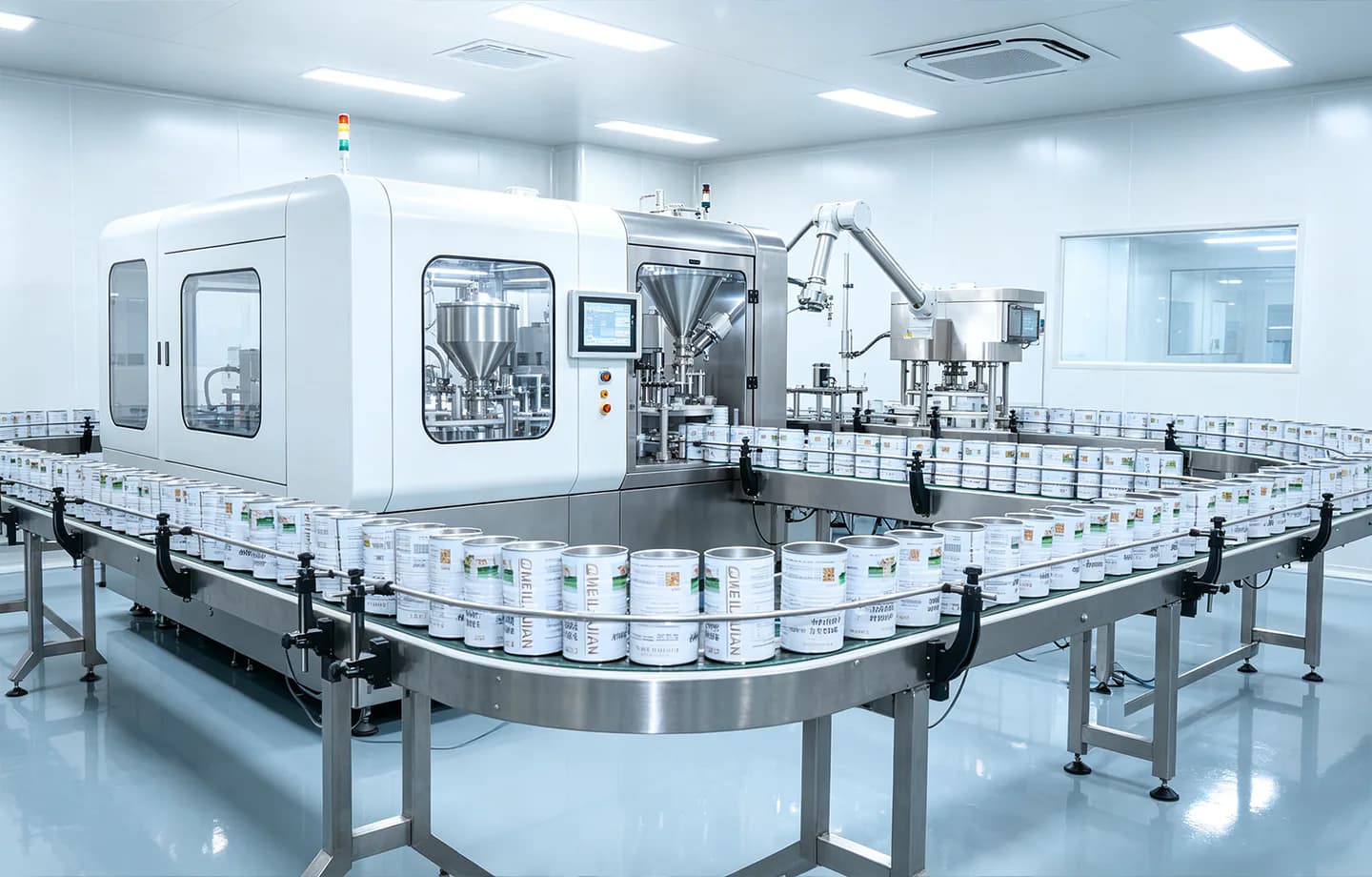 Bodakang Bio directly operated supplement manufacturing workshop for OEM and ODM projects